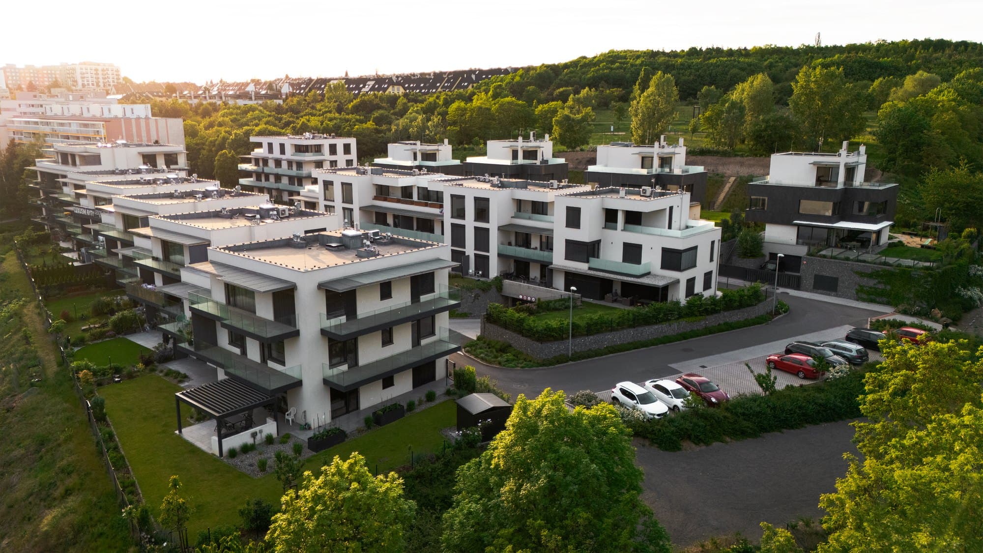 Lesopark Motol — Nejzelenější bytový komplex v Praze